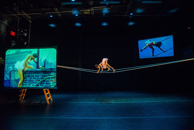 Trisha Brown Dance Company, Ballet. Performance view, BAM, Brooklyn, 2018.